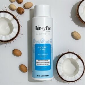 The Honey Pot Coconut Shea Body Cleanser NEW FULL SIZE